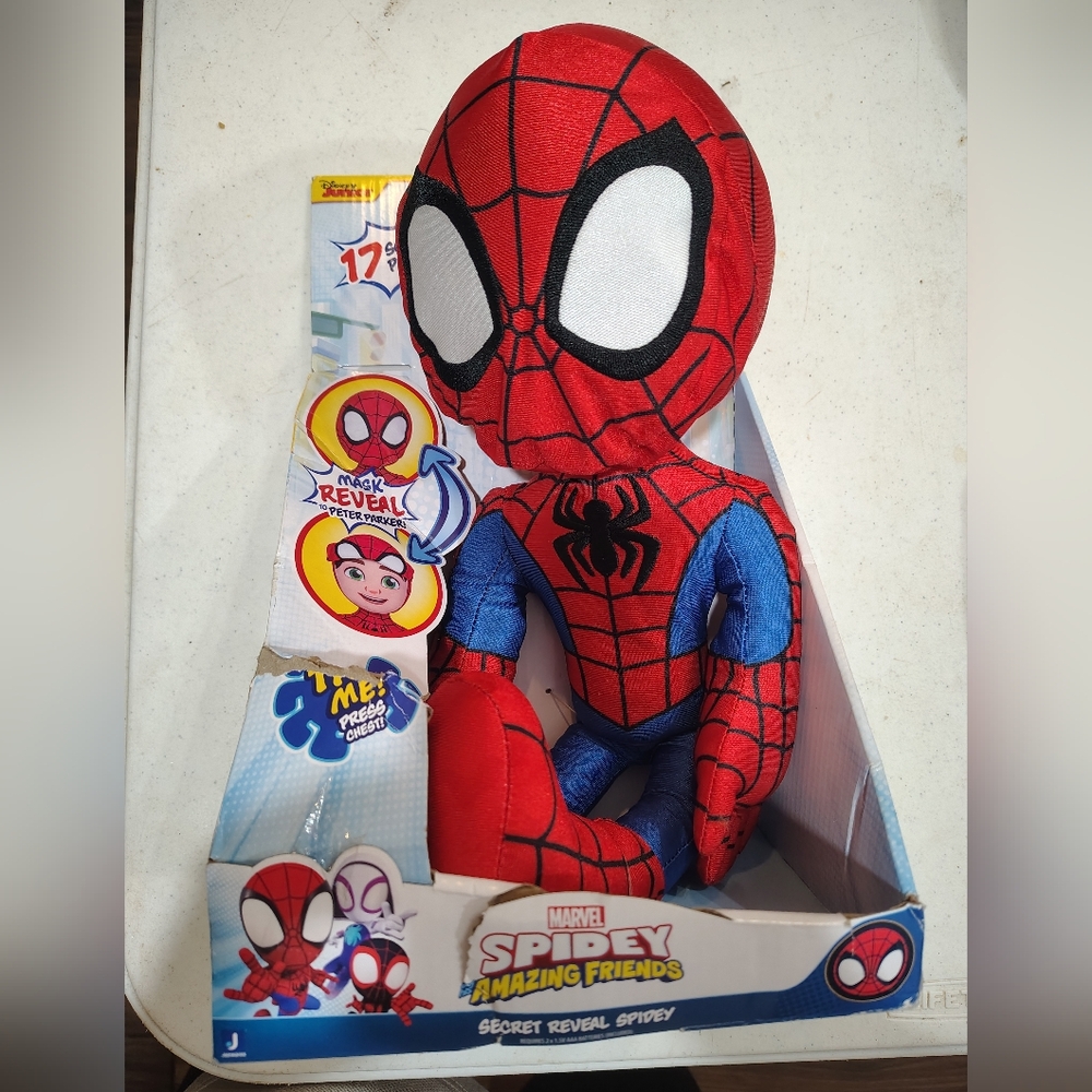 Marvel Spidey Amazing Friends Secret Reveal Spidey With Sounds & Phrases